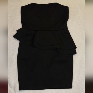 NWT Brat Star black sleeveless mini dress size medium